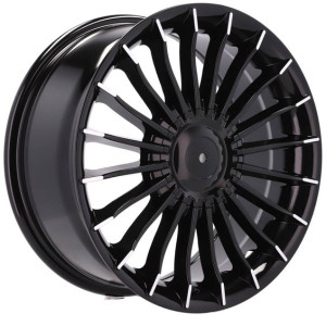 4x Felgi 17 m.in. do BMW 3 e36 5 e34 e39 e60 6 e63 e64 7 e38 e65 - BK273 (BY1023)