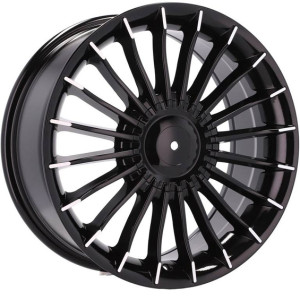 4x Felgi 17 m.in. do BMW 3 e36 5 e34 e39 e60 6 e63 e64 7 e38 e65 - BK273 (BY1023)
