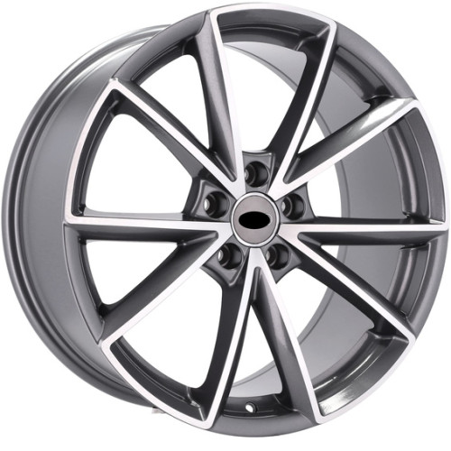 4x Felgi 18 m.in. do AUDI A3 A4 b8 b9 A6 c6 c7 c8 Q2 Q3 A5 8t 8f f5 A7 4g8 4k8 - BK703 (DW5504)